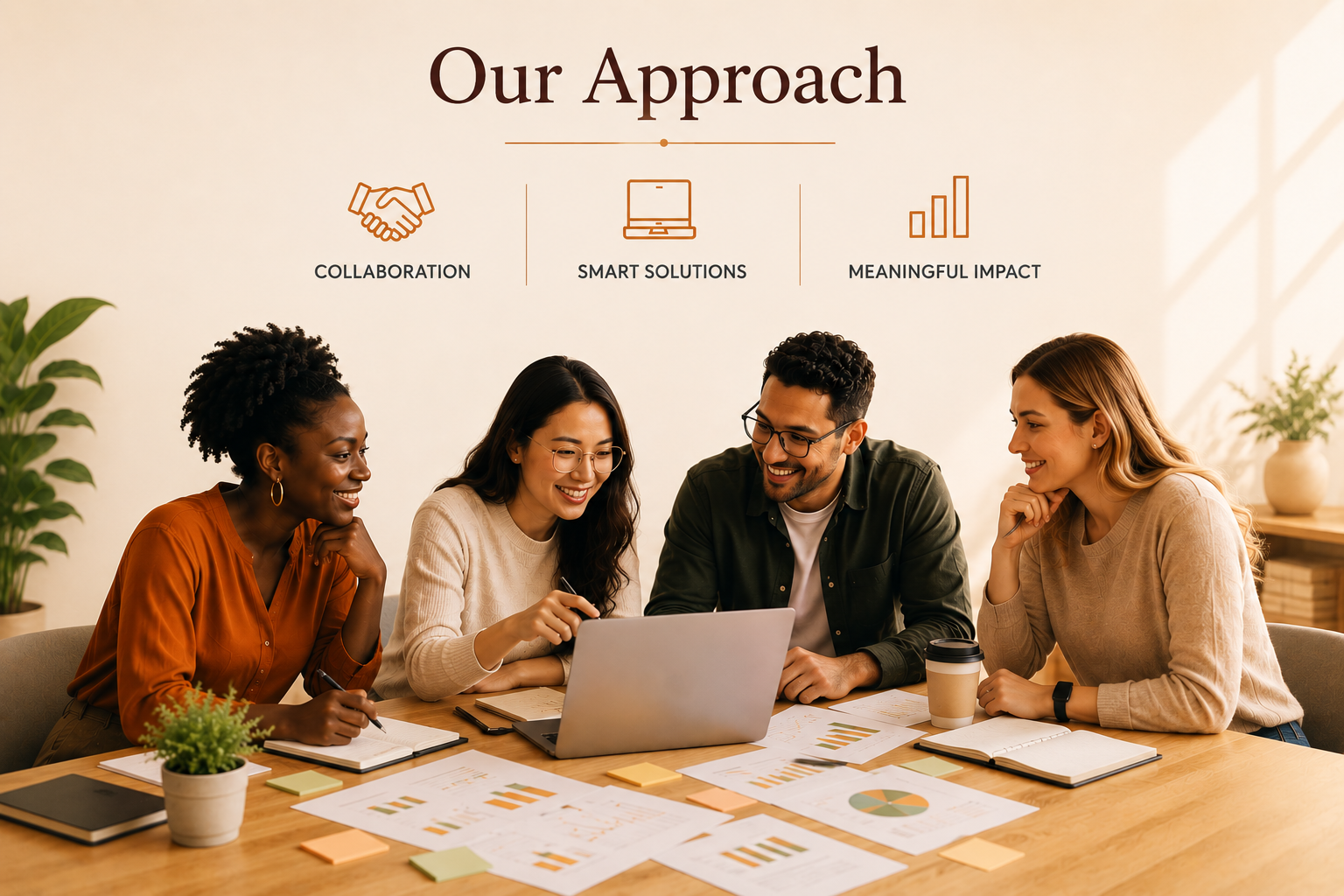 Our Approach collaboration team